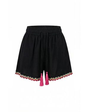Miss Bikini Short Shorts - Negro