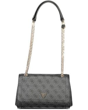 Guess Zwarte Polyethyleen Handtas - Grijs