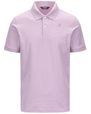 K-Way Polo Shirts - Purple