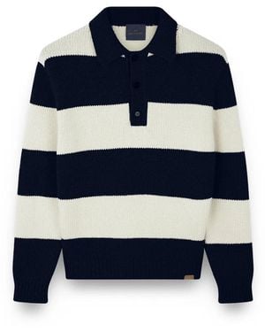 Paul & Shark V-Neck Knitwear - Bleu