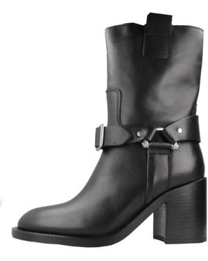 Alpe Evolet stiefeletten mit absatz - Schwarz