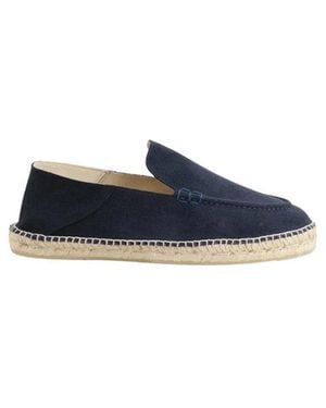 Manebí Schoenen ,Blauw ,Suède Traveler Loafers