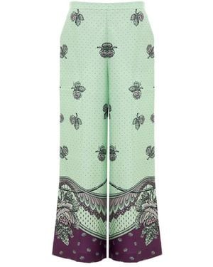 Gucci Wide Trousers - Verde