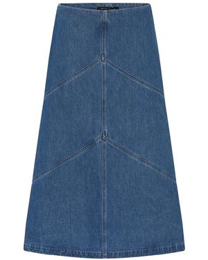Bruuns Bazaar Denim Skirts - Blue
