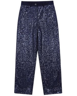 8pm Straight Trousers - Blu