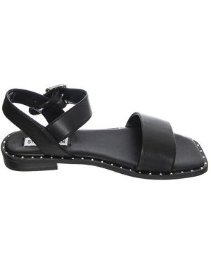 Steve Madden Flache Sandalen - Schwarz