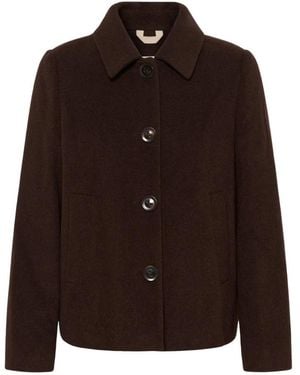 Part Two Single-Breasted Coats - Marron