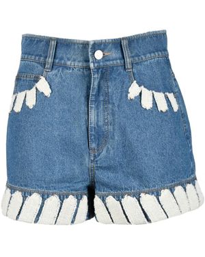 Krizia Shorts - Blau