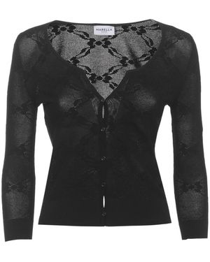 Marella Truien & Vesten ,Zwart ,Polyester Sabbia Cardigan