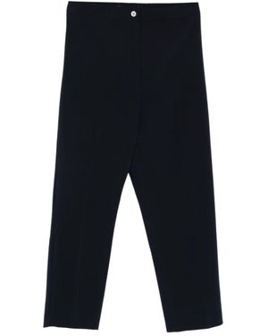 Marina Rinaldi Cropped Trousers - Black