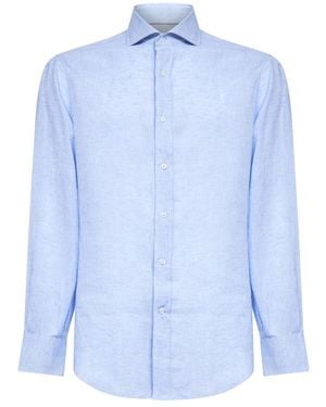 Brunello Cucinelli Formal Shirts - Bleu