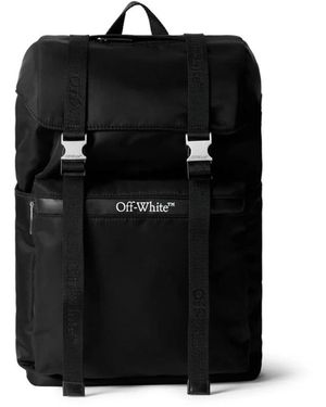 Off-White c/o Virgil Abloh Outdoor Nylon Rugzak - Zwart