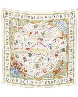 Longchamp Silky Scarves - Métallisé