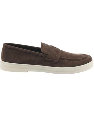 Prada Schoenen ,Bruin ,Loafers