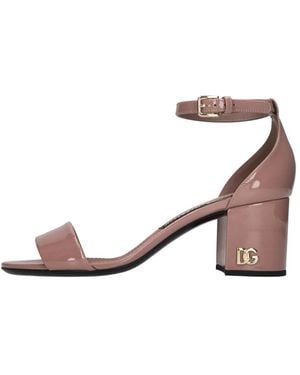 Dolce & Gabbana High Heel Sandalen - Bruin