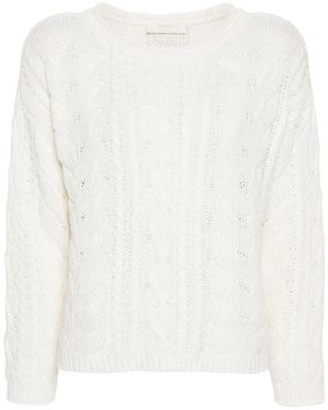 Twinset Round-Neck Knitwear - Wit