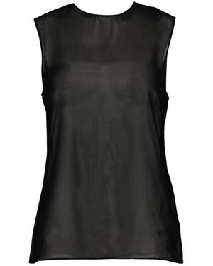 Ami Paris Sleeveless Tops - Nero