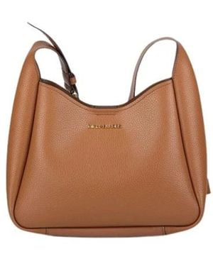 Michael Kors Tassen ,Bruin ,Leer Birch Medium Pebbled Leather Messenger