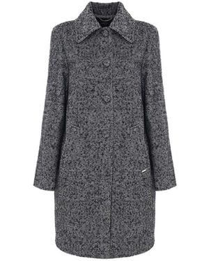 Kocca Single-Breasted Coats - Grigio