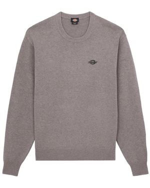 Dickies Round-Neck Knitwear - Grey