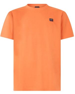 Paul & Shark T-Shirts - Arancione