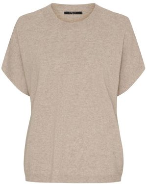 Btfcph Truien & Vesten ,Wol Fijn Gebreid T-Shirt - Naturel
