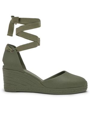 Castañer Wedges - Green
