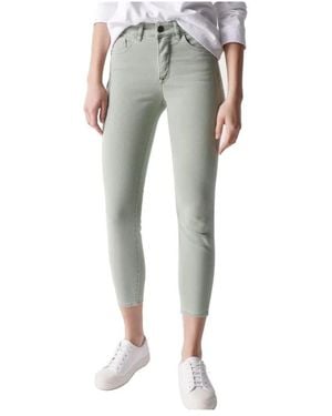 Salsa Jeans Cropped Jeans - Grigio