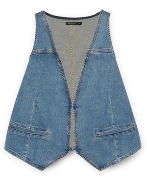 FIORELLA RUBINO Vests - Azul