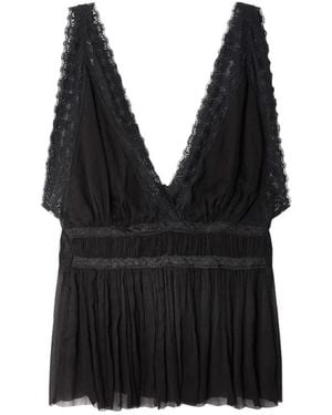 Mes Demoiselles Sleeveless Tops - Negro