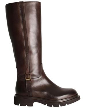 Sofia Len High Boots - Marrón