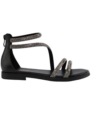 Les Tropeziennes Flat Sandals - Zwart