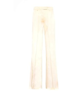 Prada Wide Trousers - White