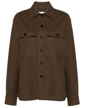 Jil Sander Light Jackets - Brown