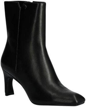 ARMANI EXCHANGE Schoenen ,Zwart ,Leer Enkellaarsjes