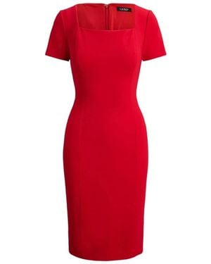 Ralph Lauren Midi Dresses - Red