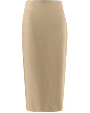Max Mara Pencil Skirts - Natural