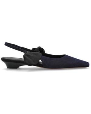 Neous Uba Schuhe Mit Abnehmbarer Schleife - Schwarz