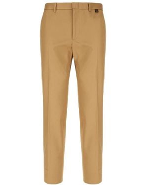 Gucci Slim-Fit Trousers - Natural