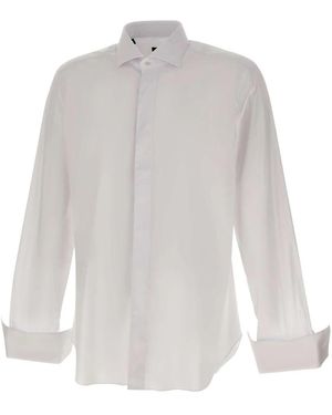 Barba Napoli Casual Shirts - White