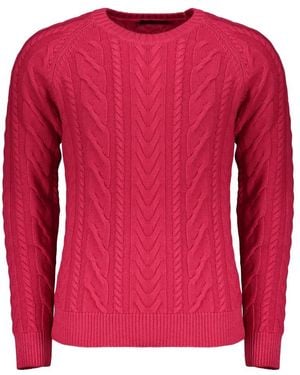 Moorer Rundhals-Kaschmirpullover - Pink