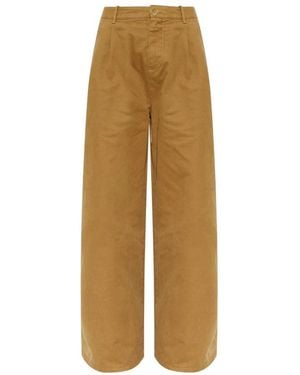 Jil Sander Wide Trousers - Neutro