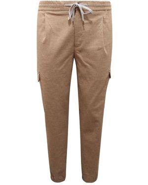 PT01 Slim-Fit Trousers - Neutro