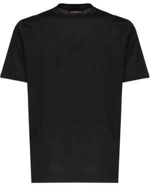 Giuliano Galiano T-Shirts - Zwart