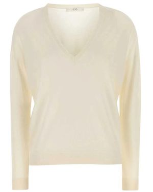 Co. Cashmere Strickware - Weiß