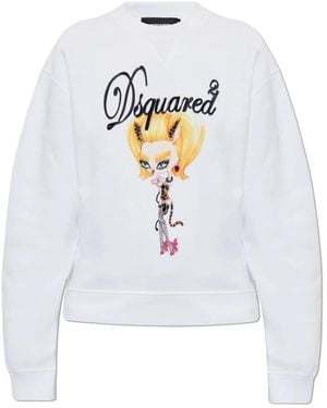 DSquared² Sweatshirts - Bianco