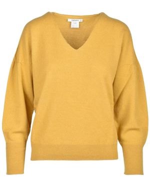 Kangra Wolle kaschmir pullover - Gelb