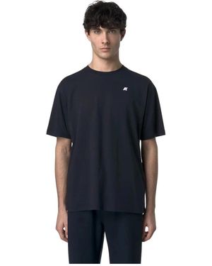 K-Way T-Shirt Solo Jersey - Blauw