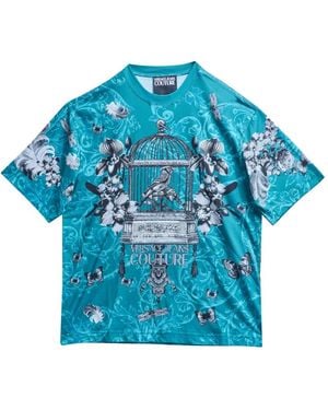 Versace Jeans Couture T-Shirts - Blue