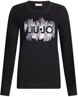 Liu Jo Long Sleeve Tops - Noir